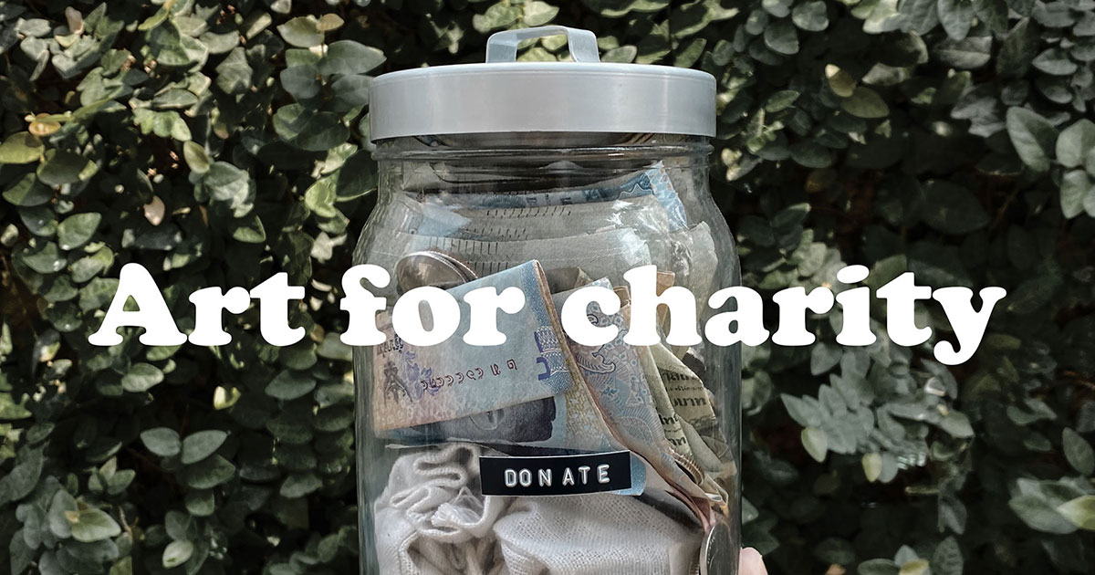 Q&A Why art for charity ?
